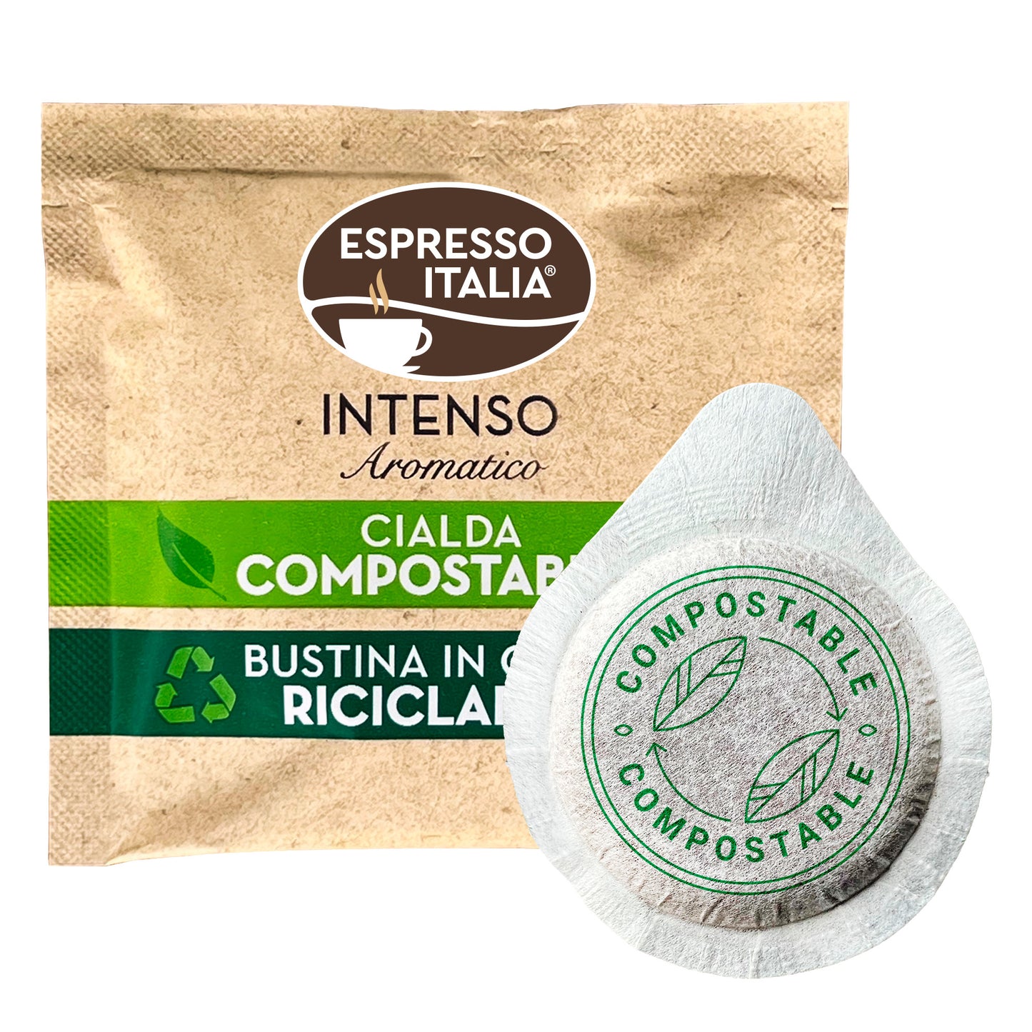 ESPRESSO ITALIA - CIalde ESE Paper Pods for Espresso - 50 ct